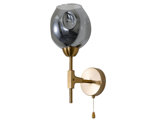 Бра Arte Lamp Yuka Smoky A7759AP-1PB