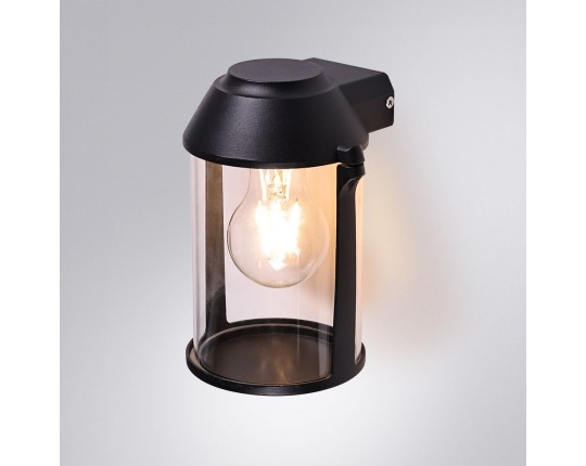 Уличный настенный светильник Arte Lamp Minchir A8306AL-1BK