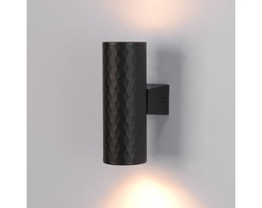 Уличный настенный светильник Arte Lamp Hyadum A3458AL-2BK