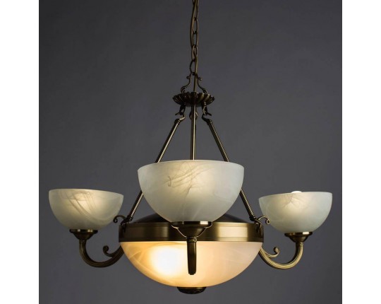 Подвесная люстра Arte Lamp Windsor White A3777LM-3-2AB