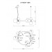 Подвесная люстра Arte Lamp Vincent A7790SP-15BK