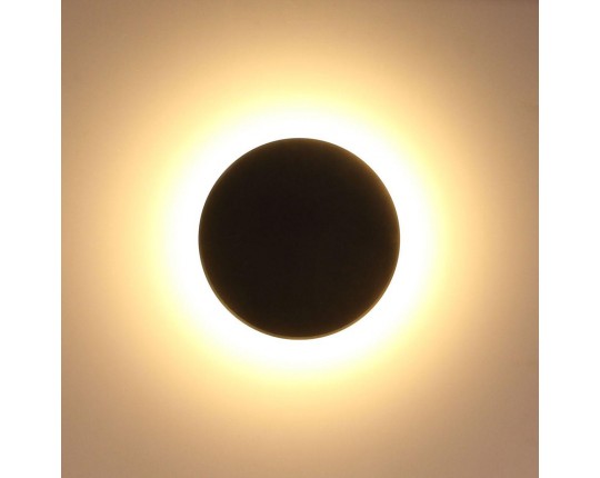 Уличный настенный светодиодный светильник Arte Lamp Nimbo A3409AL-1BK