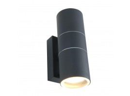 Уличный настенный светильник Arte Lamp Sonaglio A3302AL-2GY
