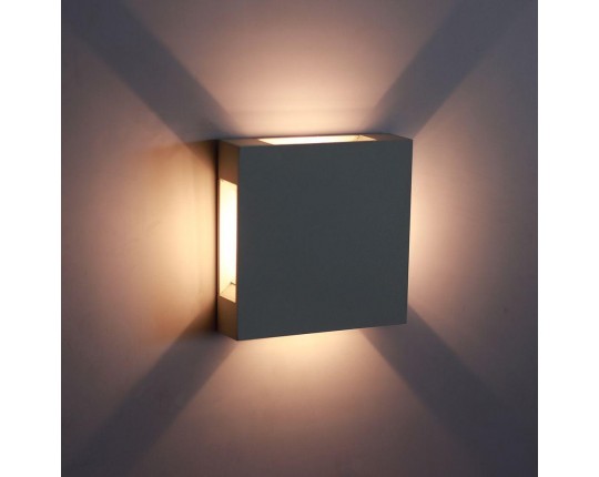 Уличный настенный светодиодный светильник Arte Lamp Algol A1445AL-4BK