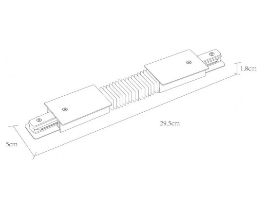 Коннектор гибкий Arte Lamp Track Accessories A150106