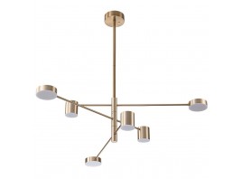 Люстра на штанге Arte Lamp STANLEY A2476PL-40PB
