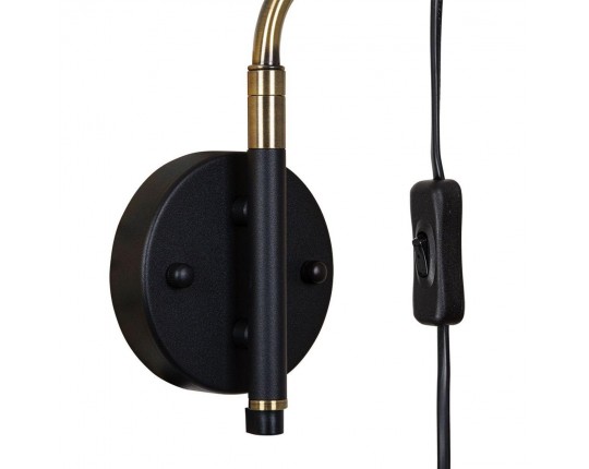 Бра Arte Lamp Zetta A7055AP-1BK Бра Arte Lamp Zetta A7055AP-1BK