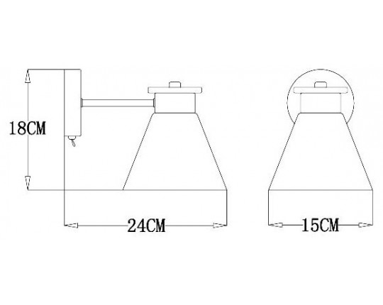 Бра Arte Lamp Tyler A1031AP-1WH