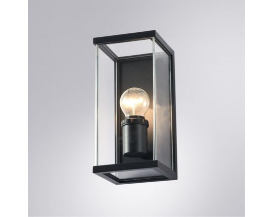 Уличный настенный светильник Arte Lamp Pot A1631AL-1BK