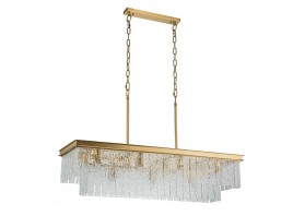 Подвесная люстра Belfast Harland 6308-10C BR CL