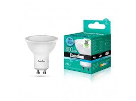 Лампа светодиодная Camelion GU10 10W 4500K LED10-GU10/845/GU10 13683
