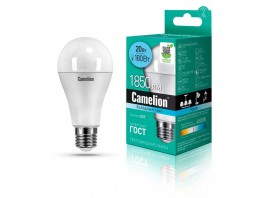 Лампа светодиодная Camelion E27 20W 4500K LED20-A65/845/E27 13165