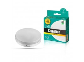 Лампа светодиодная Camelion GX53 10W 3000K LED10-GX53/830/GX53 12053
