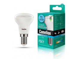 Лампа светодиодная Camelion E14 6W 4500K LED6-R50/845/E14 11659