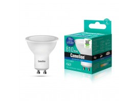 Лампа светодиодная Camelion GU10 10W 6500K LED10-GU10/865/GU10 14402