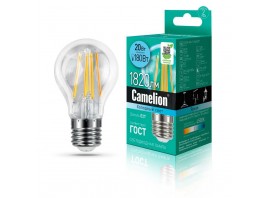 Лампа светодиодная Camelion E27 20W 4500K LED20-A60-FL/845/E27 13719