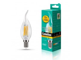 Лампа светодиодная Camelion E14 12W 3000K LED12-CW35-FL/830/E14 13710