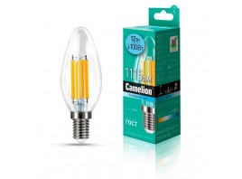 Лампа светодиодная Camelion E14 12W 4500K LED12-C35-FL/845/E14 13709