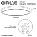 Потолочный светодиодный светильник Citilux Etalon CL750241