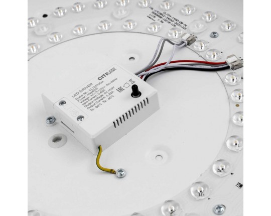 Потолочный светодиодный светильник с пультом ДУ Citilux Купер RGB Белый CL72470G0