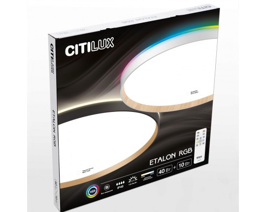 Потолочный светодиодный светильник Citilux Etalon CL750500R