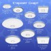Потолочный светодиодный светильник Citilux Старлайт Смарт CL703A80G