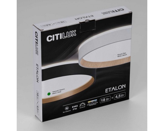 Потолочный светодиодный светильник Citilux Etalon CL750241