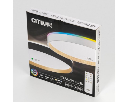 Светильник с пультом Citilux ETALON CL750321R Светильник с пультом Citilux ETALON CL750321R