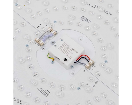 Потолочный светодиодный светильник с пультом ДУ Citilux Купер RGB Черный CL724105G1