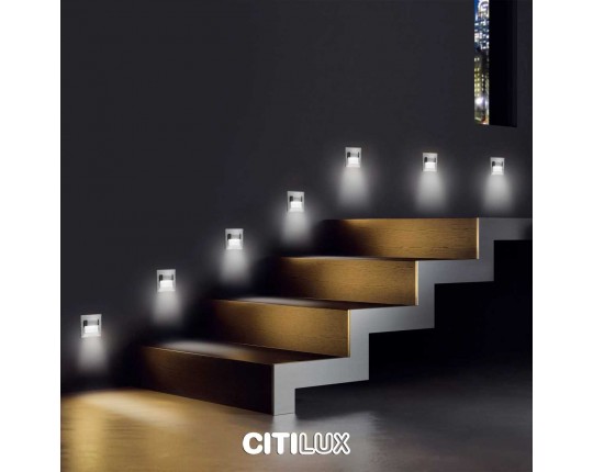 Встраиваемый светодиодный светильник Citilux Скалли CLD006K1