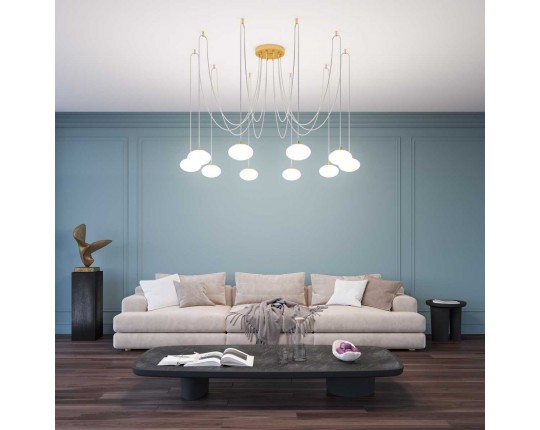 Подвесная светодиодная люстра Citilux Atman Smart CL226A093