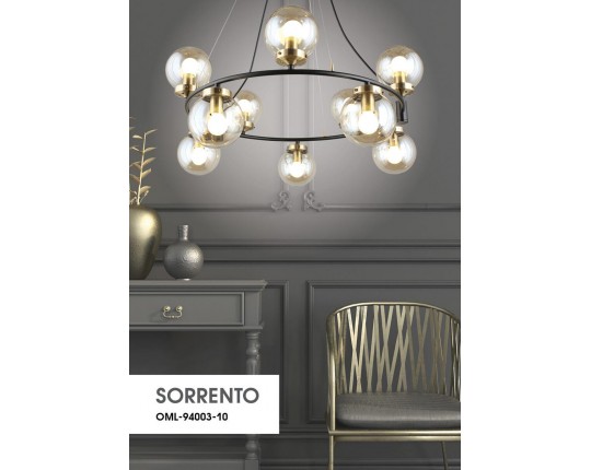 Подвесная люстра Omnilux Sorrento OML-94003-10