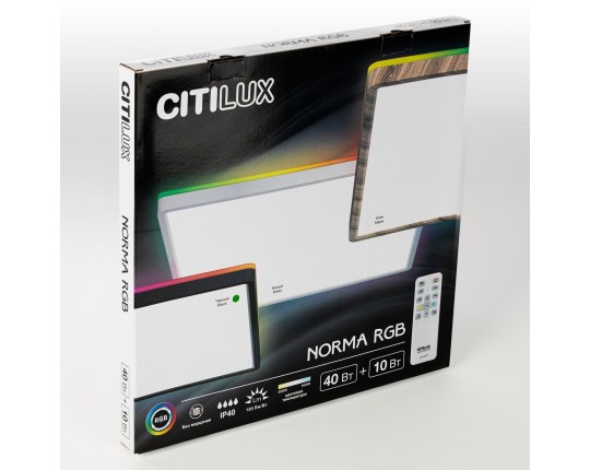 Потолочный светодиодный светильник Citilux Norma CL749K401