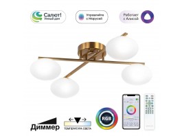 Потолочная светодиодная люстра Citilux Atman Smart CL226A143