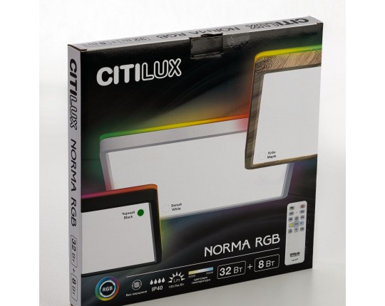 Потолочный светодиодный светильник Citilux Norma CL749K301