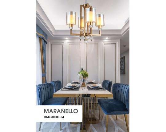 Подвесная люстра Omnilux Maranello OML-80003-04