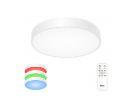 Потолочный светодиодный светильник с пультом ДУ Citilux Купер RGB Белый CL72470G0