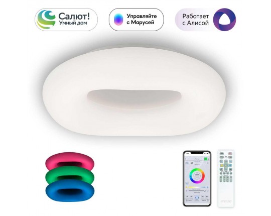 Потолочный светодиодный светильник Citilux Стратус Смарт CL732A660G