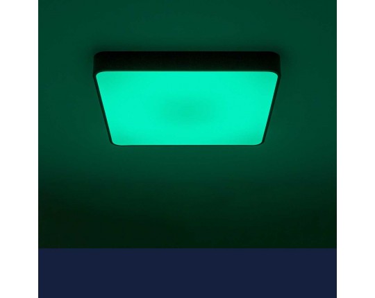 Потолочный светодиодный светильник с пультом ДУ Citilux Купер RGB Черный CL724K105G1