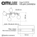 Потолочная светодиодная люстра Citilux Dorsy CL223152