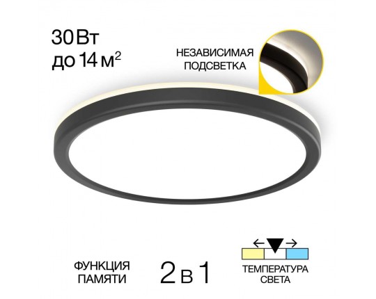 Потолочный светодиодный светильник Citilux Basic Line CL738241VL