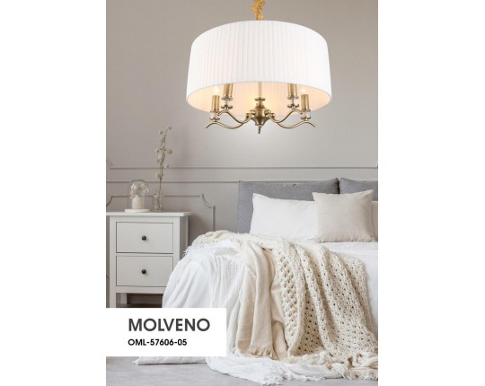 Подвесная люстра Omnilux Molveno OML-57606-05