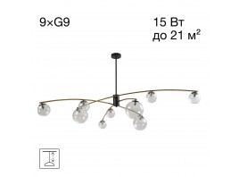 Потолочная люстра Citilux Fisher CL218193