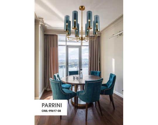 Подвесная люстра Omnilux Parrini OML-99617-08