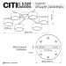 Потолочная люстра Citilux Espace CL243161 Потолочная люстра Citilux Espace CL243161