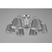 Потолочная люстра Omnilux Recco OML-66707-06