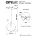 Подвесной светильник Citilux Томми CL102627 Подвесной светильник Citilux Томми CL102627