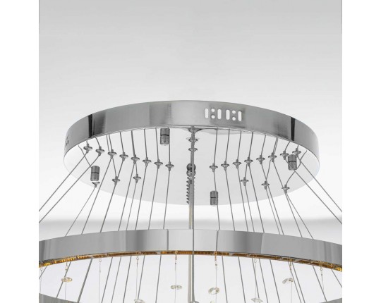 Люстра хрустальная с пультом Citilux ETERA CL322090