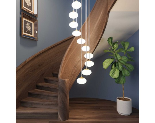 Подвесная светодиодная люстра Citilux Atman Smart CL226A093