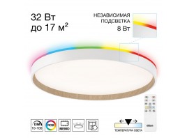 Потолочный светодиодный светильник Citilux Etalon CL750400R